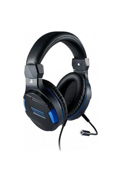 Bigben BigBen Stereo Gaming Headset Sony Playstation Licensed, PC, 3.5mm Jack, 1.2m Cable, Black