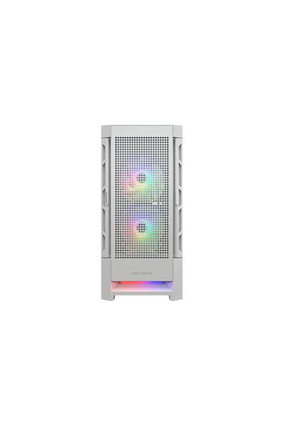 Cougar Carcasa Cougar AIRFACE RGB, Mid Tower, Tempered glass (Alb)
