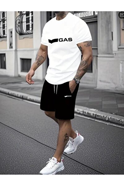 Moda Wear Unisex T-Shirt Shorts 2 Piece Combination Set.! !