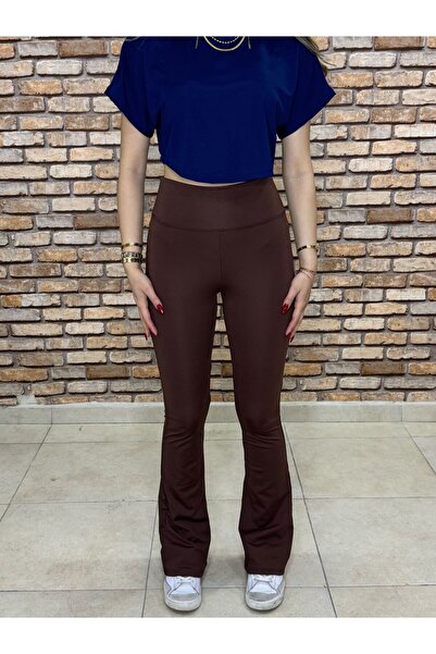 exxitcollection طماق الساق الاسبانية عالية الخصر من القماش للغوص