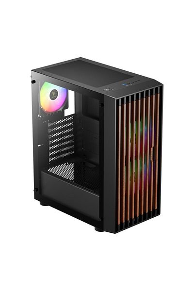 gamdias Carcasa Gamdias Aura GC4, aRGB, Middle Tower (Negru)