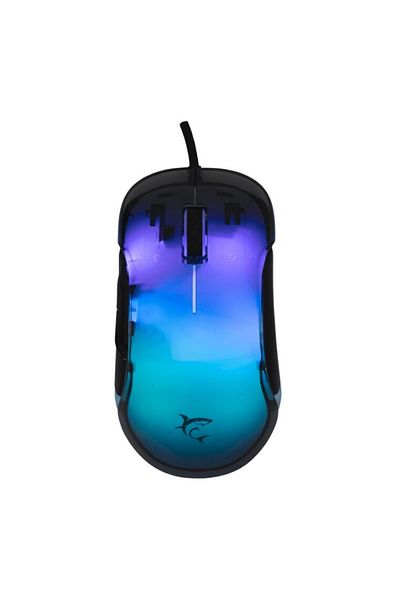 white shark Mouse Gaming White Shark GM-5017 MORDRED, Wired, USB, RGB (Negru)