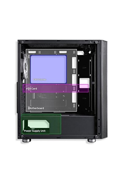 Zalman Carcasa Zalman R2, MiddleTower (Negru)