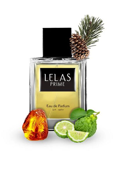 Lelas ليلاس برايم 188 جلازد أو دي بارفان 55 مل عطر خشبي للرجال