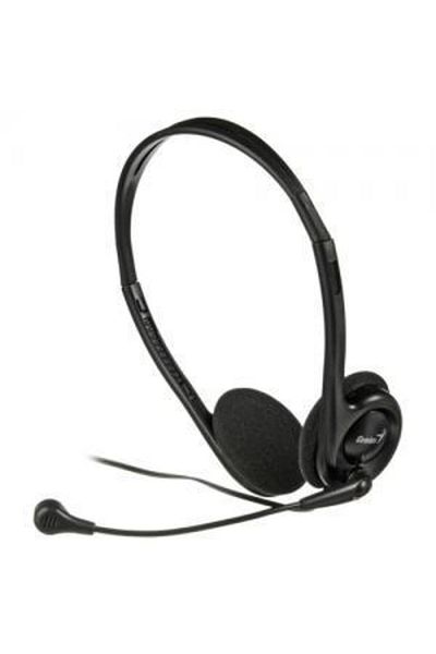 GENIUS Genius HS-200C Headphones with Microphone (Black)