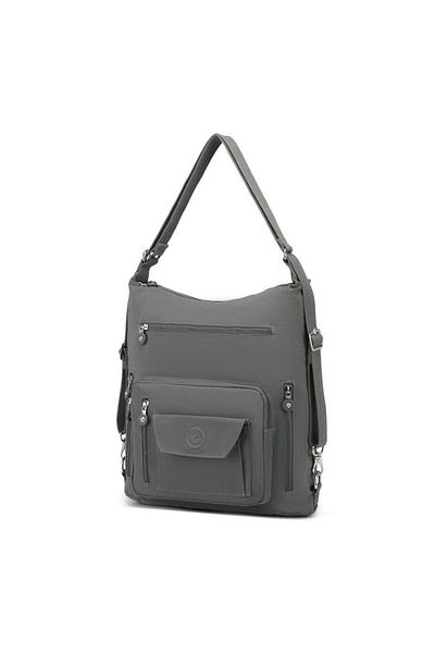SMART BAGS Geantă de damă atât pe spate, cât și pe umăr Smart Bags 1205 Gri închis