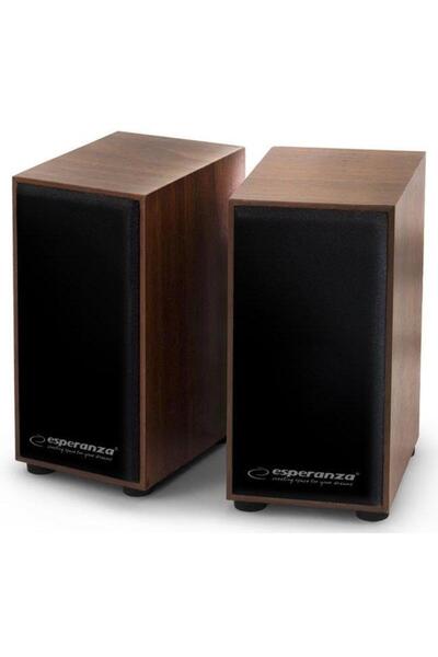 ESPERANZA Boxe Esperanza EP122 Folk, 2.0, 2 x 3 W (Negru/Maro)