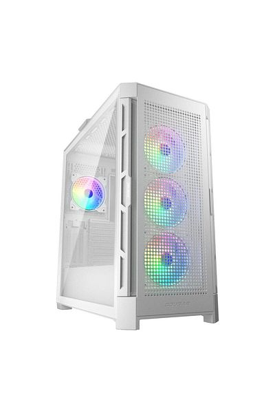 Cougar Carcasa Cougar Duoface PRO RGB, Middle Tower, Fara sursa, ATX, E-ATX (Alb)