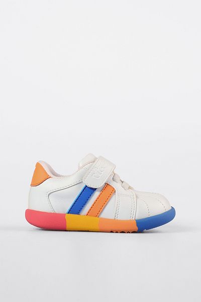 Vicco Heika Basic Unisex First Step White Sneaker