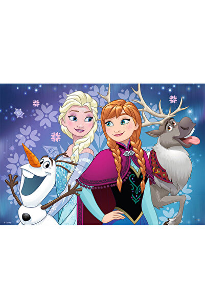Genel Markalar 2x24p Puzzle WD Frozen Kuzey Işıkları