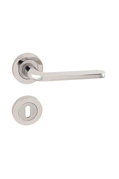 EYMEN YAPI Arpat Likya Yuvarlak Rozetli Oda Kapı Kolu Saten