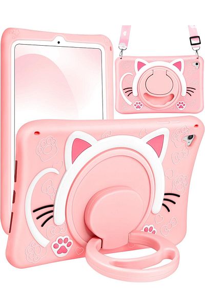 UnDePlus Apple Ipad Air 2 9.7" Case Elegance with Stand and Character for Kids A1566 A1567