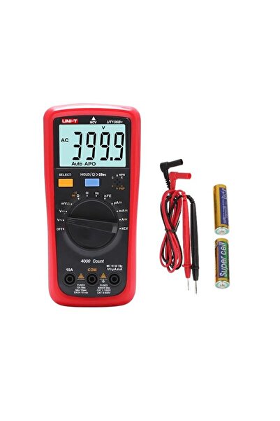 Unit Unı-t Ut 136B+ Dijital Multimetre 1000v Ac/Dc 10a Ac/Dc