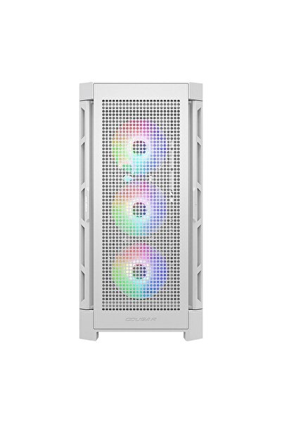 Cougar Carcasa Cougar Duoface PRO RGB, Middle Tower, Fara sursa, ATX, E-ATX (Alb)