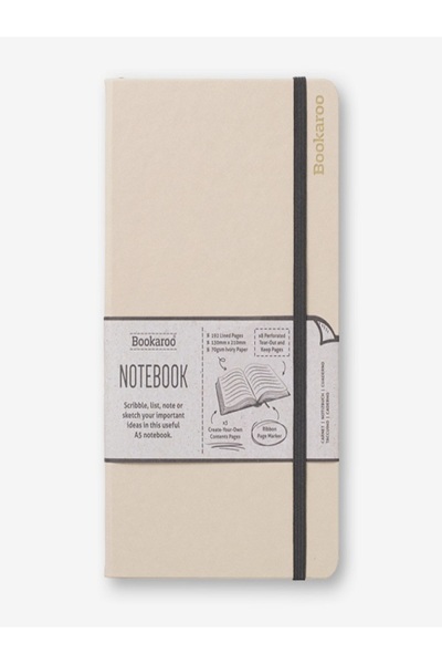 İF Bookaroo Notebook (A5) Journal - Cream