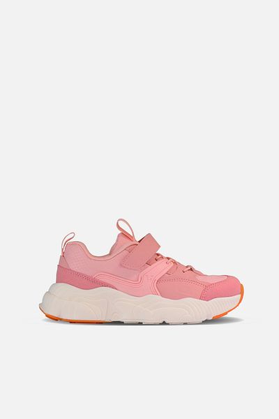 Vicco Fawn Light Girls Powder Sneaker
