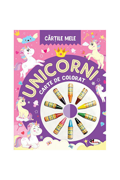 Aramis Cărțile mele de colorat. Unicorni