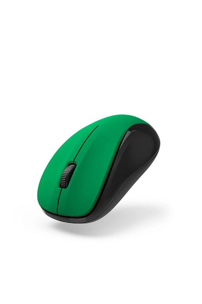 Hama Mouse wireless HAMA MW-300 V2, wireless, USB, 1200 dpi (verde/negru)