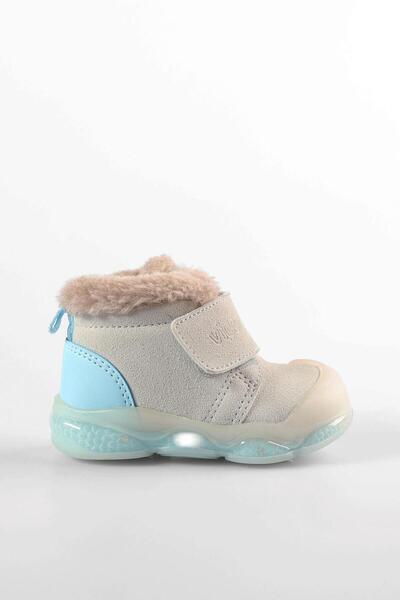 Vicco Mind Lighted Baby Boy Gray Boots
