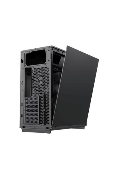 GAMEMAX Carcasa Gamemax F46 Dark, Middle Tower (Negru)