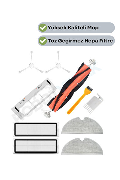 robotyedek Perie de schimb compatibilă Dreame Vacuum Mop F9, filtru Hepa, set...