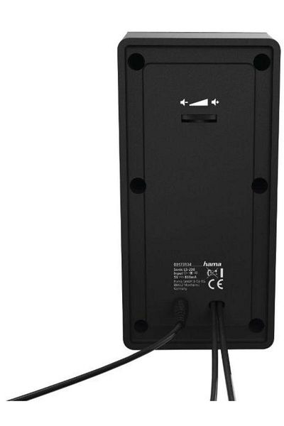 Hama Boxe Hama Sonic LS-208, 2.0, 8 W (Negru)