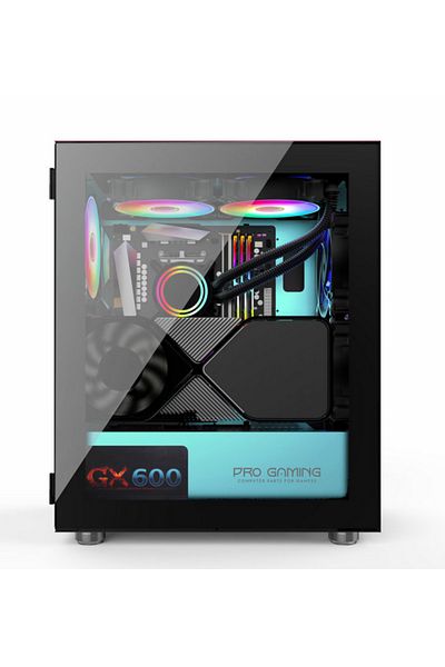 Pro GaminG Carcasa PRO GAMING MYRMIDON, ARGB, Mini Tower (Verde)