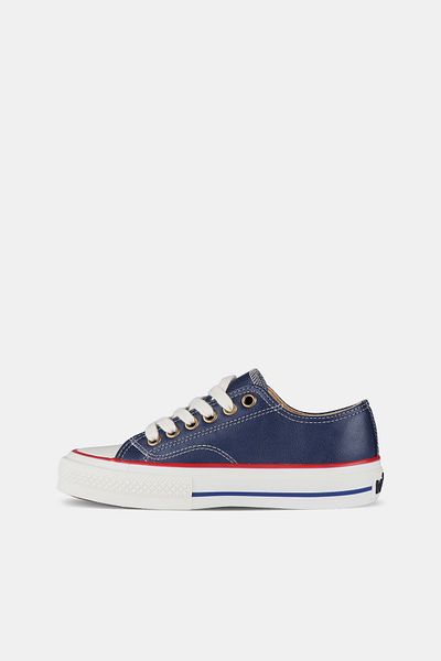 Vicco Navy Blue Unisex Sneaker - Navar Basic Youth Shoes