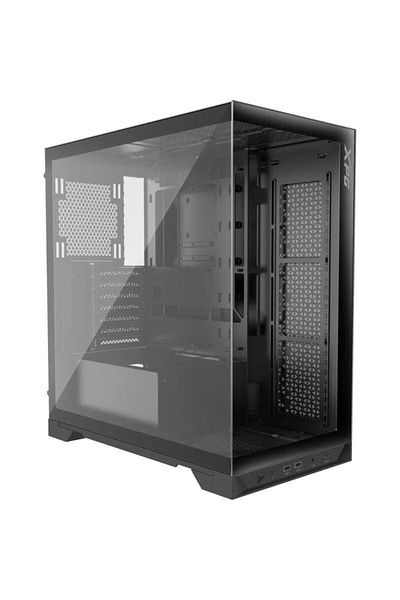 XPG Carcasa XPG Invader X, Middle Tower, tempered glass (Negru)