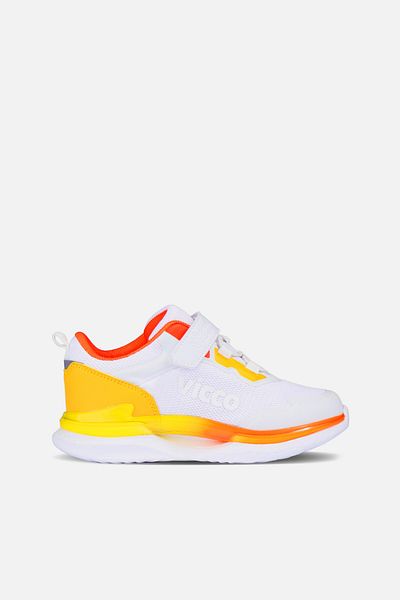 Vicco Yancy Lightweight Unisex Kids White Sports Shoes