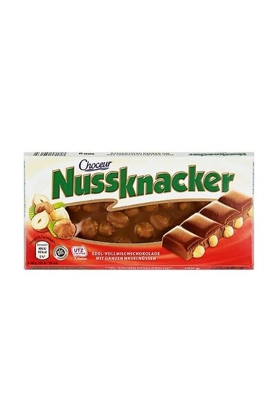 Choceur Nussknacker Fındıklı Alman Çikolatası 10 Adet (10x100gr)