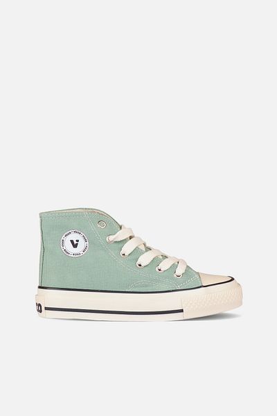 Vicco Star Basic Unisex Kids Mint Green Sneaker