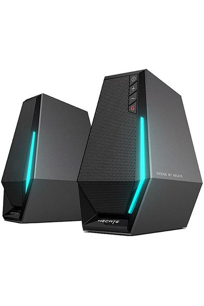 Edifier Boxe Gaming 2.0 EDIFIER G1500-BK, RMS 5W, control volum, Bluethooth/USB/AUX, 12 x LED RGB (Negru)