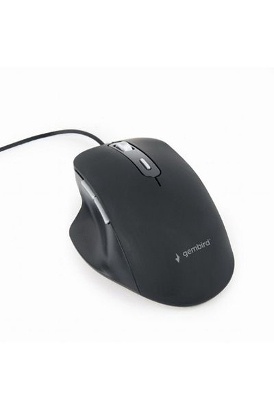 Gembird Mouse Gembird MUS-6B-02, Wired, USB (Negru)