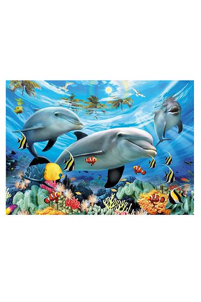 RAVENSBURGER لغز الدلافين للأطفال 60 قطعة - 95933