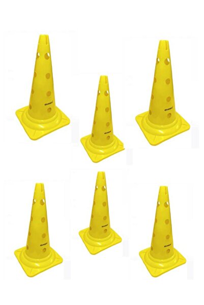AVESSA Hn-52-4 Delikli Antrenman Hunisi 52 Cm Sarı 6lı