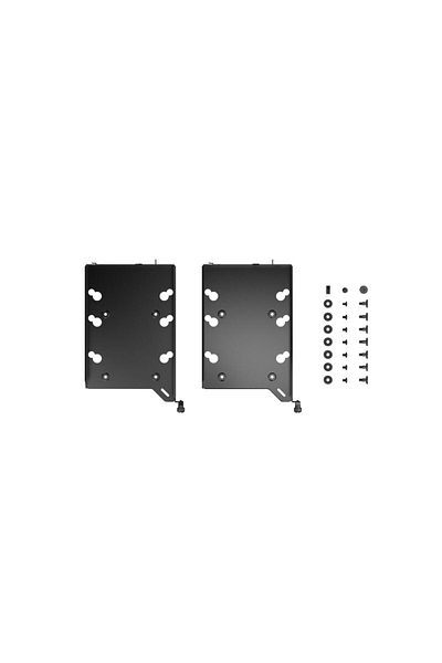 Fractal Design Fractal Design HDD/SSD Bracket, Type B, Set Compatible with Define 7 Cases, Black