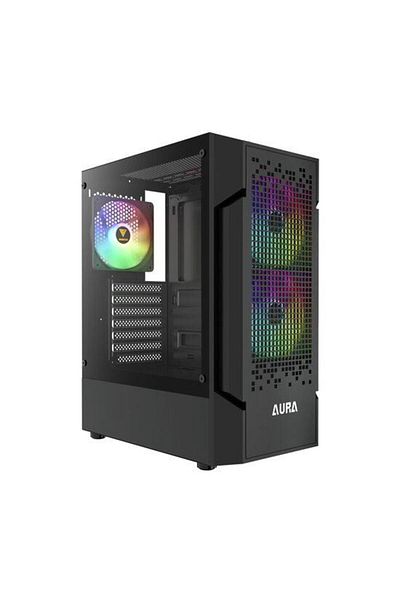 gamdias Carcasa Gamdias Aura GC7 aRGB, Middle Tower, tempered glass (Negru)