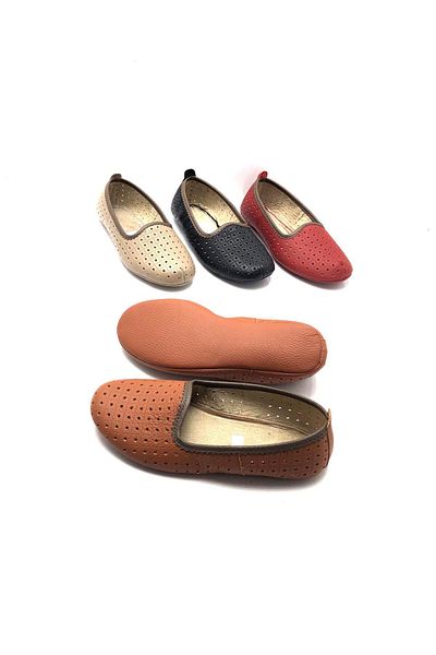 Deritarz Γνήσιο δέρμα με αεριζόμενες τρύπες Hajj Umrah Tawaf Booties και παπούτσια για το σπίτι