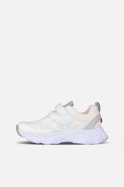 Vicco Tita Lightweight Unisex Kids White Sports Shoes