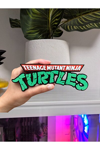 Arsdcraft Teenage Mutant Ninja Turtles - 3 Boyutlu Tabela