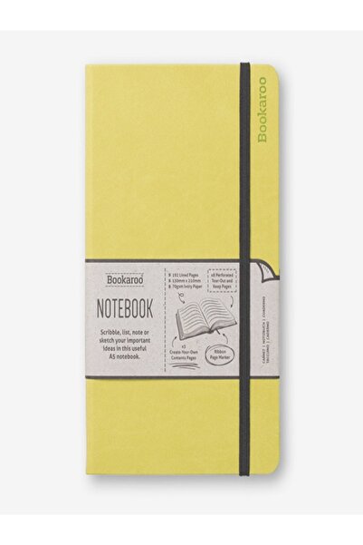 İF Bookaroo beležnica (A5) dnevnik - limeta