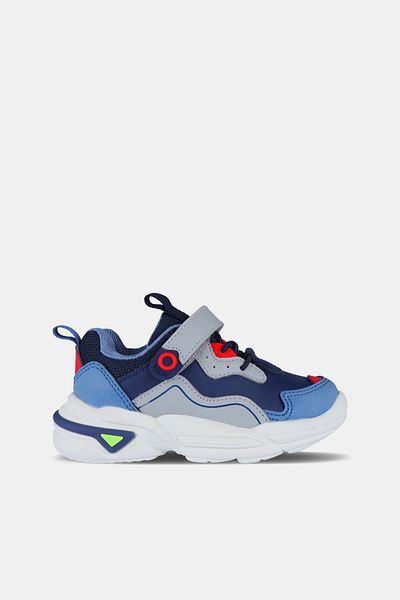 Vicco Baby Boy Navy Blue Lightweight Sports Shoes - Charm