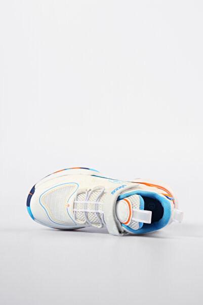 Vicco White Unisex Kids Basketball Shoes - Scan Lightweight