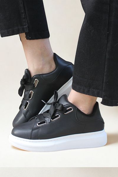 JOSEPHWORLD JS105 3 Pantofi sport negri BT Sneaker cu șireturi