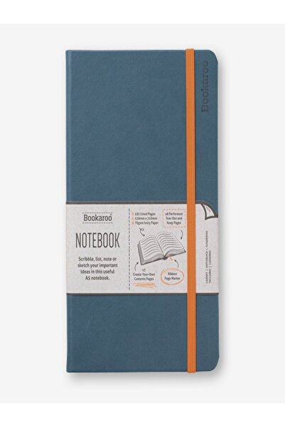 İF Bookaroo Notebook (A5) Journal - Teal(Ördek Başı )