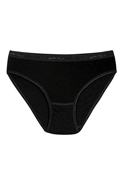 YILDIZ CHILOȚI BIKINI Lycra cu centură de bambus, pachet de 6 stele negre KOD3956