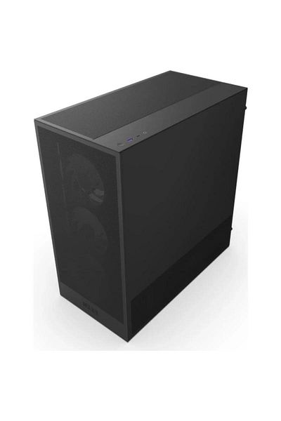 Nzxt Carcasa NZXT H5 Flow RGB 2024, Sticla securizata, Turnul Mijlociu (Negru)