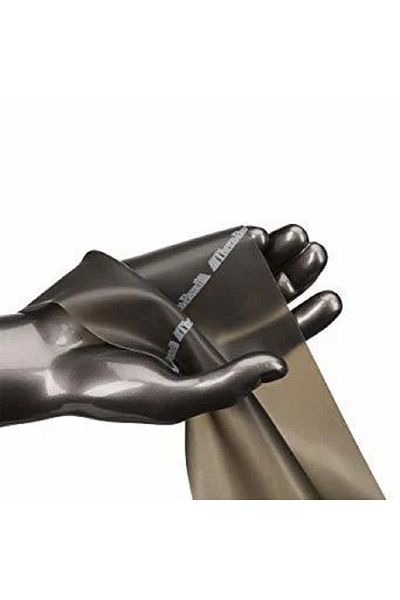 THERABAND Μαύρος ιμάντας άσκησης 1,5 μέτρα 1-8 παράγραφος της αξίας σκληρότητας 6