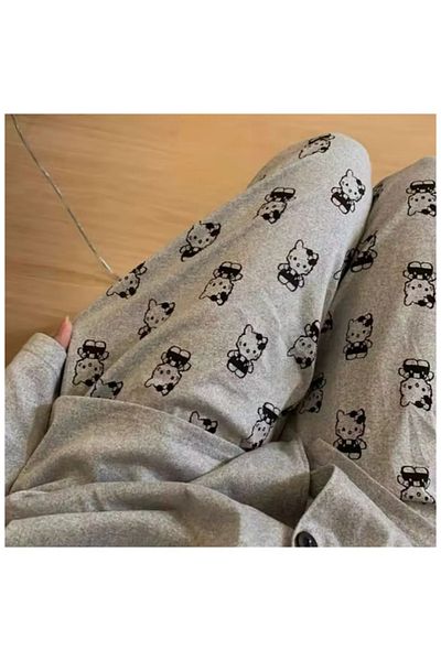 weywot Πιτζάμες Unisex με λεπτομέρεια Hello Kitty
